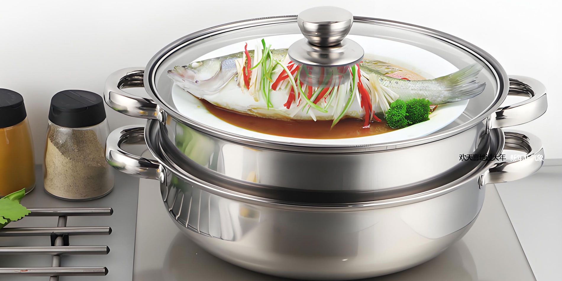 Stainless Steel Steamer Pot